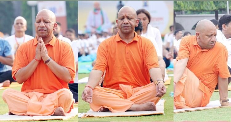 अंतरराष्ट्रीय योग दिवस पर सीएम योगी ने राजभवन में किया योगाभ्यास,बोले-इसमें कोई भेदभाव नहीं