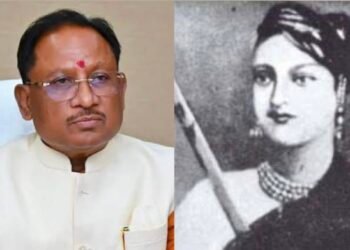 मुख्यमंत्री विष्णुदेव साय ने रानी लक्ष्मीबाई के बलिदान को किया नमन