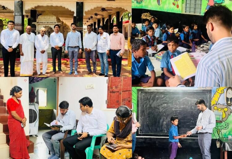 फ्लैगशिप योजनाओं की जानकारी लेने बलौदाबाजार कलेक्टर पहुंचे गांव,बिहान से जुड़कर कार्य करने वाले महिला स्व सहायता समूह के कामकाज की प्रशंसा,बताया जिले के लिए रोल मॉडल,नवप्रवेशी स्कूली बच्चों से की मुलाकात, पहाड़ा पूछकर बच्चों का किया उत्साहवर्धन