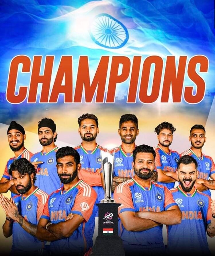 भारत ने रचा इतिहास,जीती T-20 WC ट्रॉफी,सूर्या के कैच में हुआ भारत का मैच