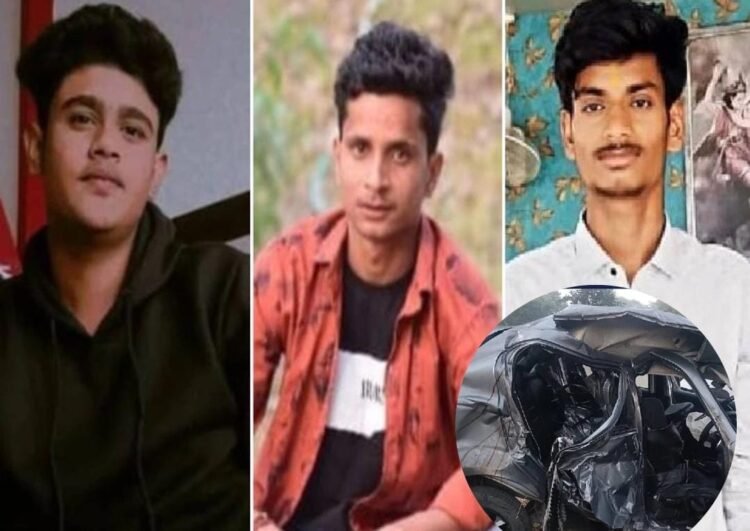 शादी की शहनाई के बीच छाया मातम ,झांसी से बारात में कुलपहाड़ जा रहे 3 दोस्तों की मौत