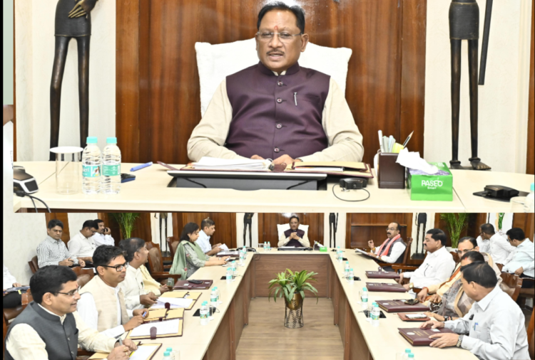 CM विष्णु देव साय कैबिनेट की बैठक में लिए गए कई बड़े फैसले