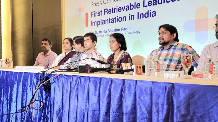 रायपुर में भारत का पहला रिट्रीवेबल लीडलेस पेसमेकर इम्प्लांटेशन हुआ सफल