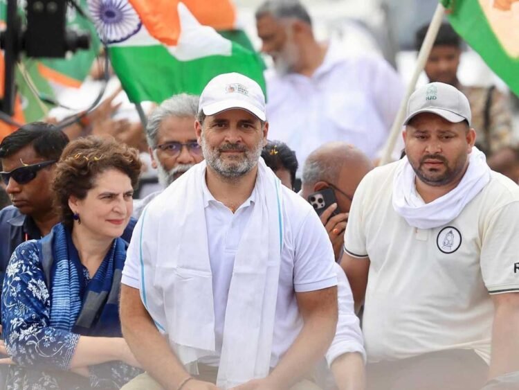 घोषणापत्र में तेजस्वी छाए, राहुल कोने में सिमटे, प्रियंका भी गायब; बिहार में फीका गांधी फैक्टर?