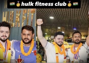 वर्ल्ड चैंपियनशिप में भारत की धूम,HULK FITNESS CLUB का जाबाज खिलाड़ी श्रीलंका में करेगा कमाल