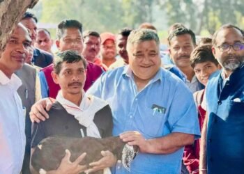 उदयपुर पशु मेला में पर्यटन एवं संस्कृति मंत्री राजेश अग्रवाल हुए सम्मिलित