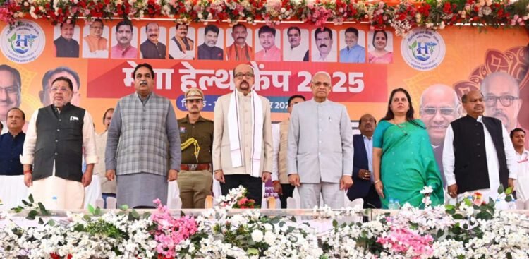 स्वास्थ्य शिविर सेवा और सामाजिक उत्तरदायित्व की मिसाल है – राज्यपाल रमेन डेका