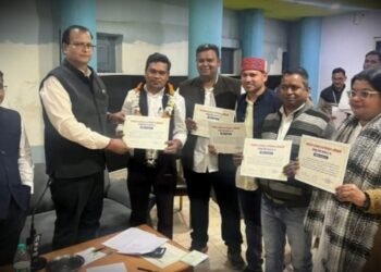 रायपुर प्रेस क्लब निर्वाचन परिणाम घोषित,मोहन तिवारी बने अध्यक्ष, महासचिव पद पर गौरव शर्मा ने की जीत हासिल