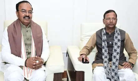 UP में सियासी हलचल तेज…BJP अध्यक्ष बनने के बाद पहली बार केशव प्रसाद मौर्य से मिले पंकज चौधरी