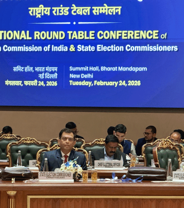 भारत निर्वाचन आयोग एवं राज्य निर्वाचन आयुक्तों का राष्ट्रीय राउंड टेबल सम्मेलन संपन्न