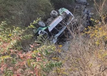 उत्तराखंड के कालसी में 30 यात्रियों से भरी बस खाई में गिरी, हादसे से मची चीख-पुकार