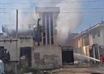 राजस्थान में बंद पड़ी फैक्ट्री में तेज धमाके के बाद भीषण आग, 7 लोग जिंदा जले