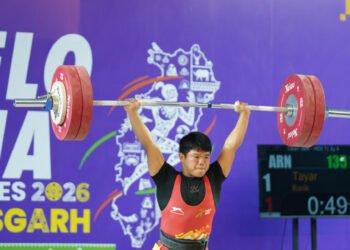 खेलो इंडिया ट्राइबल गेम्स 2026 : रायपुर में भारोत्तोलन का धमाकेदार जलवा, पूर्वाेत्तर के सितारों ने रचा इतिहास