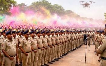 होली पर सख्त निगरानी: जबरन रंग डालने पर होगी FIR, 3000 जवान तैनात