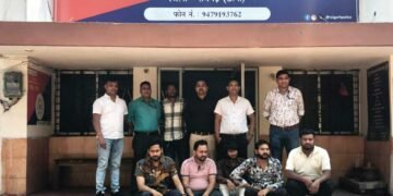 रायगढ़ पुलिस की बड़ी कार्रवाई अंतरराज्यीय साइबर फ्रॉड गैंग से जुडे 5 आरोपी गिरफ्तार, CSR फंड दिलाने के नाम पर करोड़ों के साइबर फ्रॉड का खुलासा,खाते का इस्तेमाल कर 2.17 करोड़ का किया गया ट्रांजेक्शन