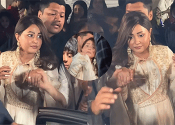 शोर मचाते पैपराजी को हिना खान ने रोका, फिर फैंस के साथ ली ढेरों तस्वीरें, सोशल मीडिया पर वायरल हुआ रिएक्शन