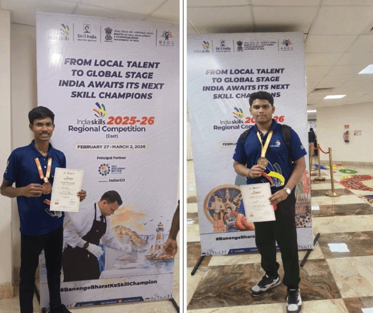 इंडिया स्किल 2025-26 में छत्तीसगढ़ को मिली ऐतिहासिक सफलता