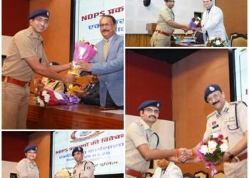 NDPS एक्ट प्रकरणों की विवेचना को सुदृढ़ बनाने हेतु रायपुर कमिश्नरेट में पुलिस अधिकारियों हेतु एक दिवसीय कार्यशाला का हुआ आयोजन