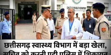 छत्तीसगढ़ स्वास्थ्य विभाग में बड़ा खेल,सचिव ने की पुलिस में शिकायत,सच्चाई आई सामने