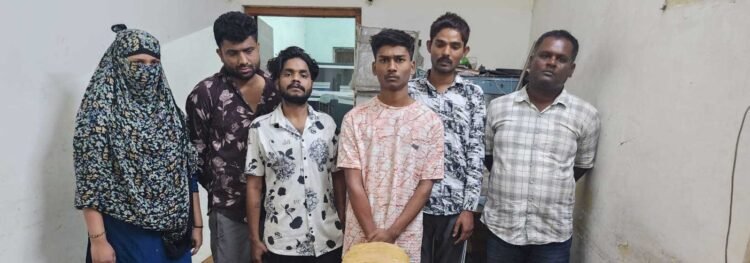 गांजा के साथ उडीसा का अंतर्राज्यीय आरोपी सहित कुल 06 गिरफ्तार