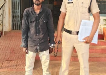 गांजा के साथ आरोपी बादल नेताम गिरफ्तार, ए.एन.टी.एफ. व थाना मंदिर हसौद पुलिस की संयुक्त कार्यवाही