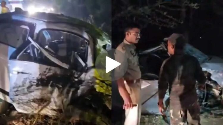 कांकेर में दो कारों की भीषण टक्कर…एक ही परिवार के 6 लोगों की मौत, चारों ओर मची चीख-पुकार!