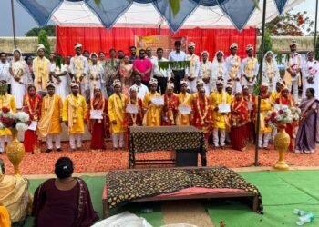  मुख्यमंत्री कन्या विवाह योजना के तहत जशपुर जिले में 65 जोड़े वैवाहिक बंधन में बंधे