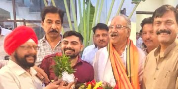  भाजपा अल्पसंख्यक मोर्चा ने बृजमोहन अग्रवाल को दी जन्मदिन पर मुबारकबाद