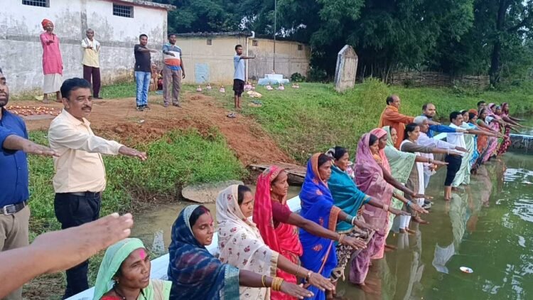 मोर गांव – मोर पानी महाअभियान से मोहला-मानपुर-अम्बागढ़ चौकी बना जल संरक्षण का मॉडल जिला