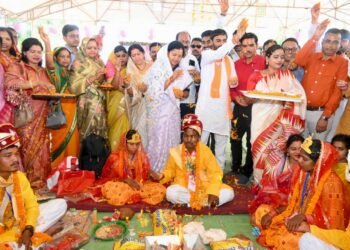 ’मुख्यमंत्री कन्या विवाह योजना: प्रदेशभर में 2300 से अधिक जोड़े बंधे परिणय सूत्र में’