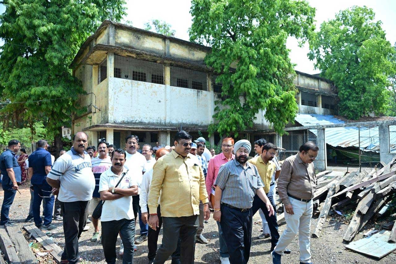 ऐतिहासिक जेआरडी मल्टीपरपस स्कूल के संरक्षण एवं आधुनिकीकरण की दिशा में पहल