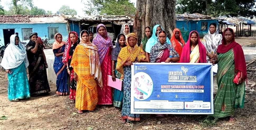 ’जनजातीय अंचलों तक पहुंच रही योजनाओं की रोशनी’