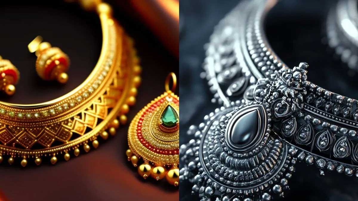 सोने के भाव में लगातार दूसरे दिन नहीं गिरावट चांदी की चमक फिर से बड़ी