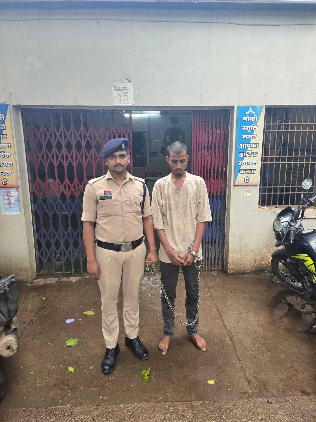 दुकान में चोरी की वारदात का 24 घंटे के भीतर खुलासा, आरोपी गिरफ्तार, चोरी की नगदी राशि बरामद