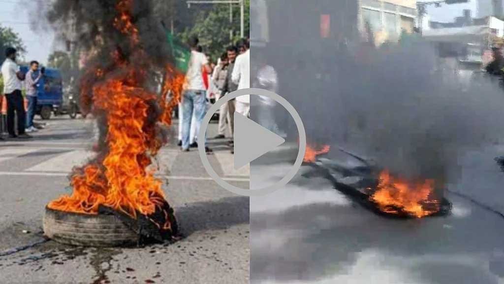 छात्रों पर पुलिस कार्रवाई के विरोध में झारखंड बंद, सड़कों पर उतरे BJP कार्यकर्ता