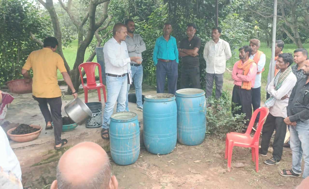 जीपीएम के 160 पंचायतों में तैयार किए गए ’जीवामृत मॉडल फार्म’