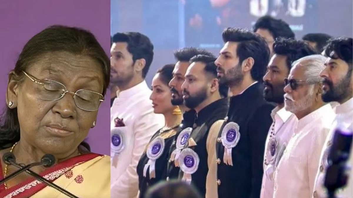 72वें नेशनल फिल्म अवॉर्ड में सितारों का सम्मान, राष्ट्रपति ने उठाए सेहत और महिला भागीदारी के मुद्दे