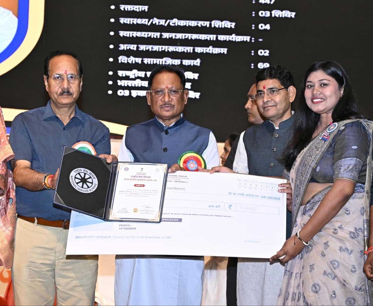 युवा शक्ति विकसित भारत और विकसित छत्तीसगढ़ के निर्माण की सबसे बड़ी ताकत : मुख्यमंत्री विष्णु देव साय
