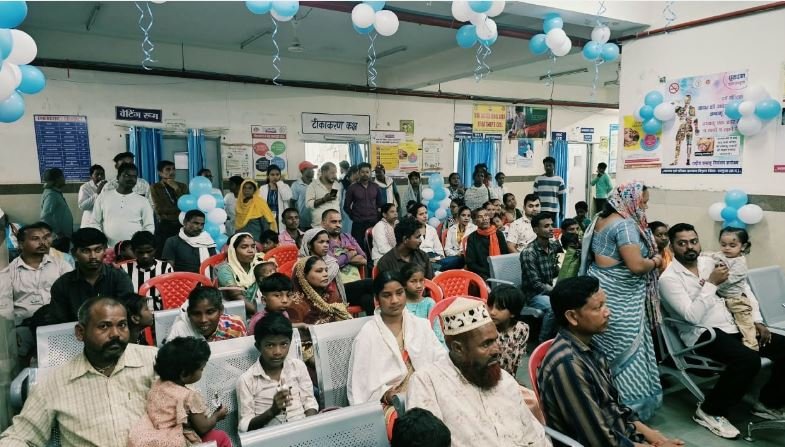 सेवा संकल्प अभियान: सेवा मेरा योगदान : राष्ट्रीय बाल स्वास्थ्य कार्यक्रम के तहत निःशुल्क स्वास्थ्य परीक्षण शिविर आयोजित, 48 मरीज उपचार एवं सर्जरी के लिए चिन्हांकित