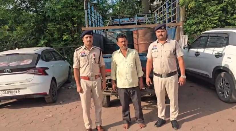 खमतराई पुलिस की बड़ी कार्रवाई, 6.40 लाख का मशरूका जब्त, आरोपी गिरफ्तार