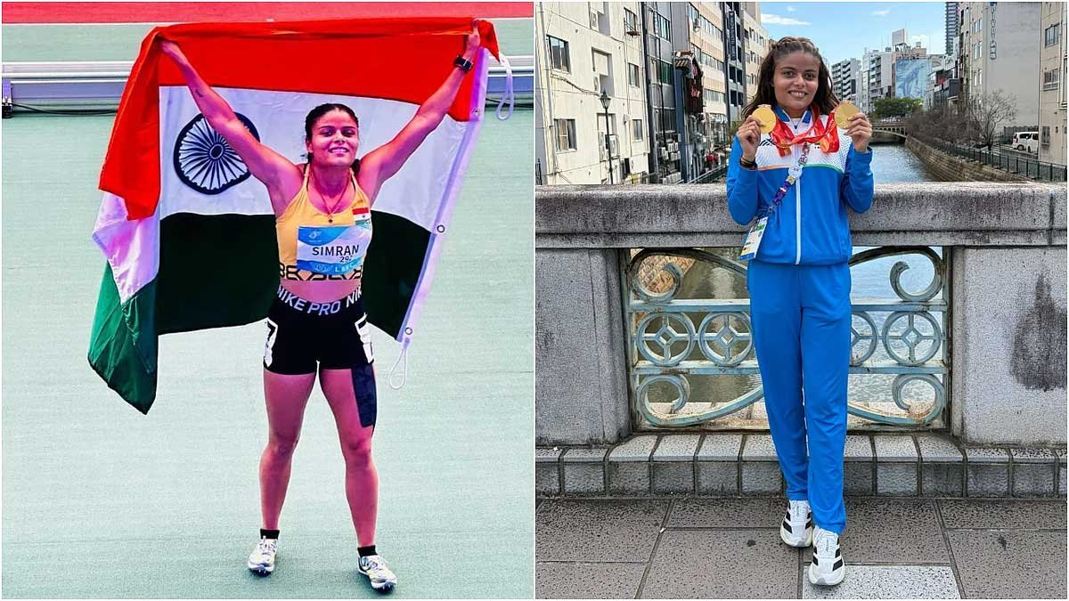 सिमरन का शानदार प्रदर्शन, एशियन पैरा गेम्स में 100 और 200 मीटर में हासिल किया पहला स्थान